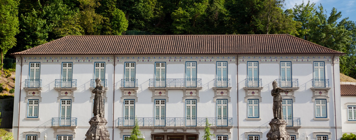 Fachada Hotel do Templo en Braga